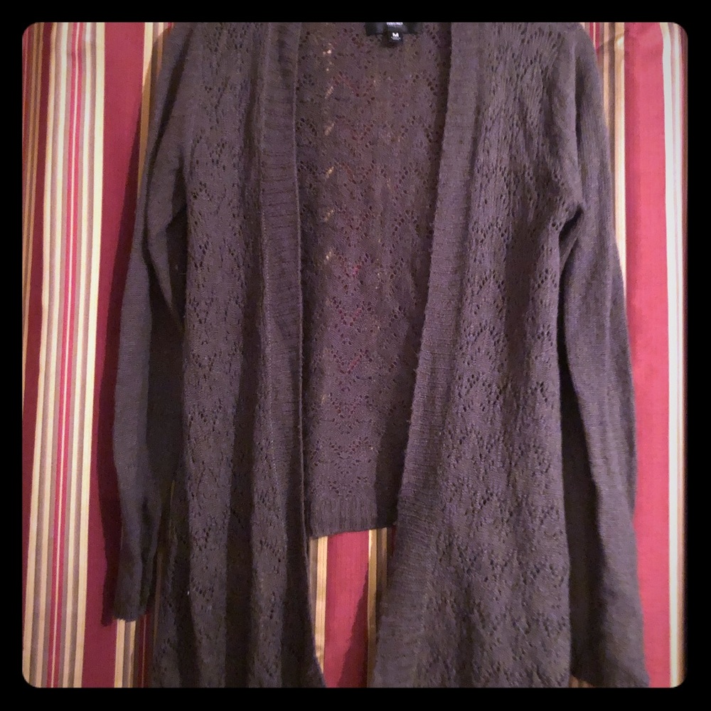 Mossimo open front cardigan. Pre-loved. Size M.